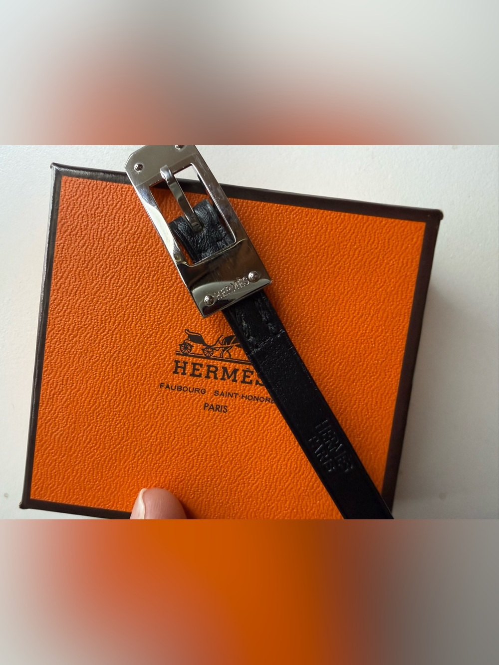 2005 Hermès Kelly Ardillon Single Tour Bracelet w/ Box